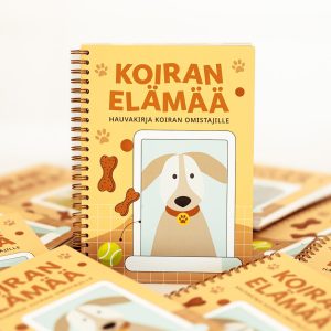 Täytettävä Koiran elämää -hauvakirja koiran omistajille